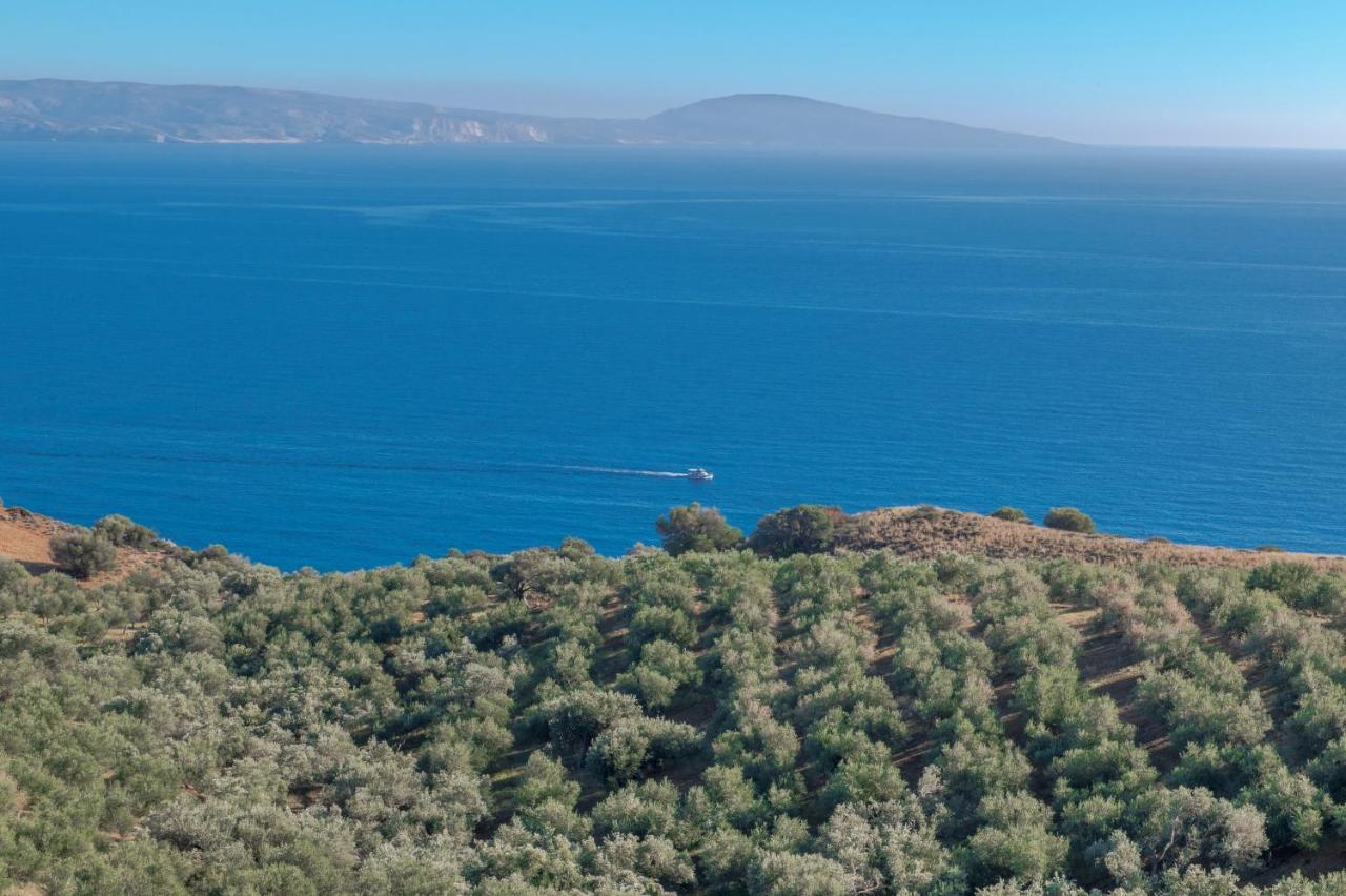 Tranquil Sea View Villa With Private Pool, Just 2Km From The Beach! Agia Galini Esterno foto